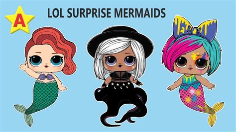 Lol Surprise Mermaid Dolls Hairgoals Youtube