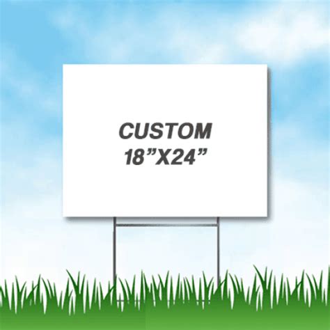 Cheap Yard Signs With Stakes Signs Plus
