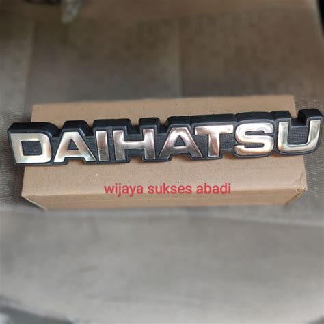 Daihatsu Logo Front Emblem In Grill Taft Gt Rocky Hiline Writing