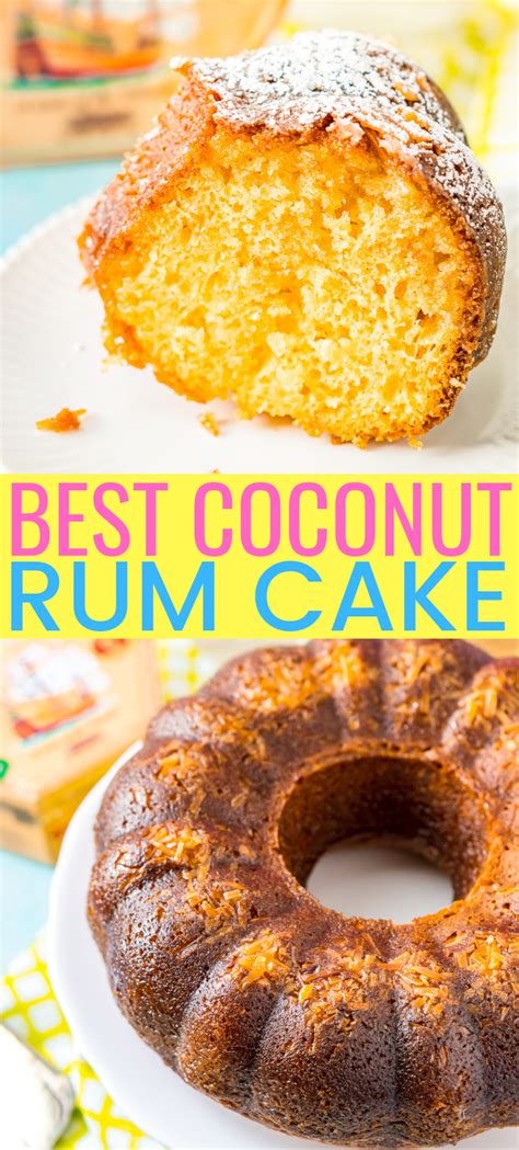 This Coconut Rum Cake Adds Even More Caribbean Flavor To The Classic