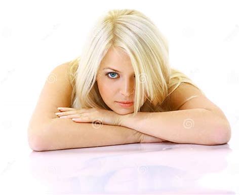 blond lady laying in a bedroom stock image image of naked bedroom 14158951