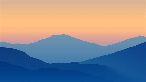 Gradient Mountains Wallpapers Wallpaper Cave