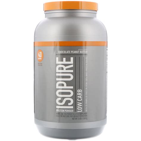Nature S Best Isopure Isopure Protein Powder Low Carb Chocolate Peanut