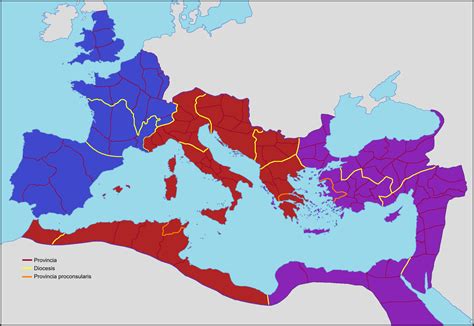Different Diocletian Partition Of The Roman Empire Alternate History