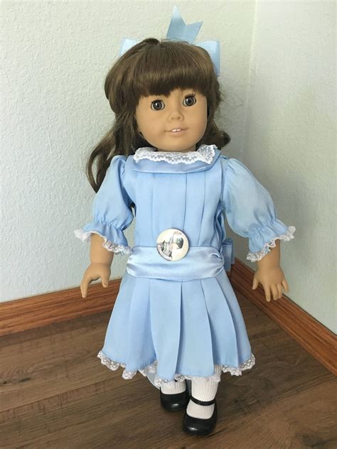 American Girl Doll Signed Pleasant Company Samantha Parkington Doll 1986 Signed Collector Doll