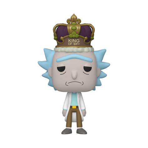 💖 Funko Pop Rick With Crown Rick And Morty