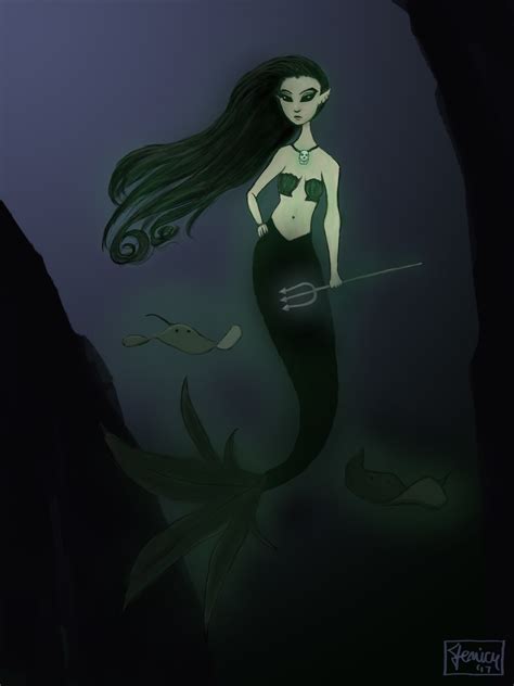 Artstation Goth Mermaid