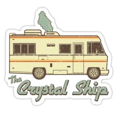 An Rv Sticker With The Words The Crystal Ship