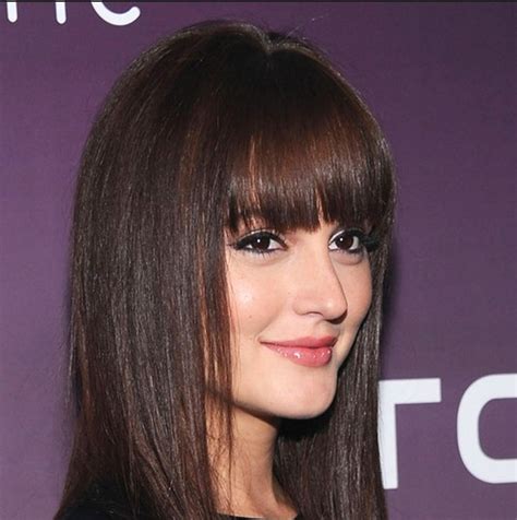 3 Fabulous Long Straight Hair With Blunt Bangs Pretty Designs