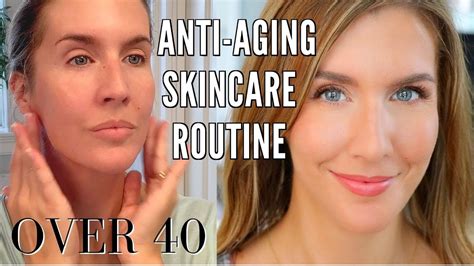 Anti Aging Skin Care Routine Over AM PM Treatments YouTube