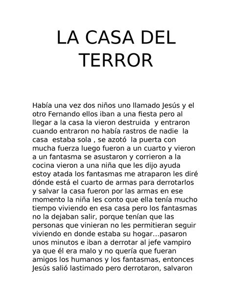 Top Imagen Cuentos Cuentos De Terror Abzlocal Mx