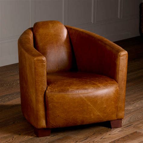 Choose from a variety of leathers to suit every home and lifestyle, so you can find the right leather sofa for you, and your family. Vintage Leather Low Club Armchair By The Orchard Furniture ...