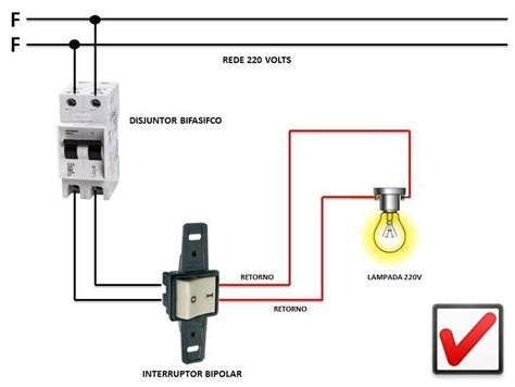 Diagrama ElÉtrico Do Interruptor Instalação Eléctrica Elétrica