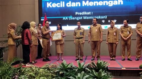 Diskop Dan Ukm Jatim Raih Penghargaan Terbaik Peringkat I Pengawasan