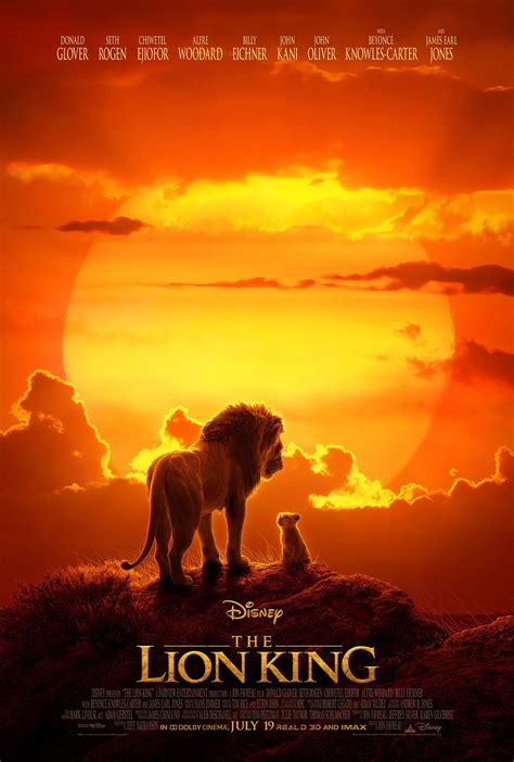 The Lion King 2019 Promotional Poster El Rey León Foto 42661758