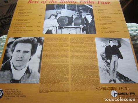 Bobby Fuller Four The Best Of Lp Edicion U Comprar Discos Lp Vinilos De Música Pop Rock