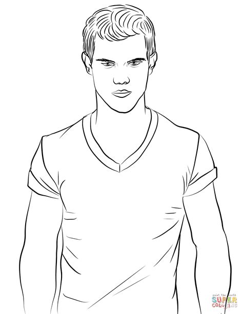 Jacob Black coloring page | Free Printable Coloring Pages