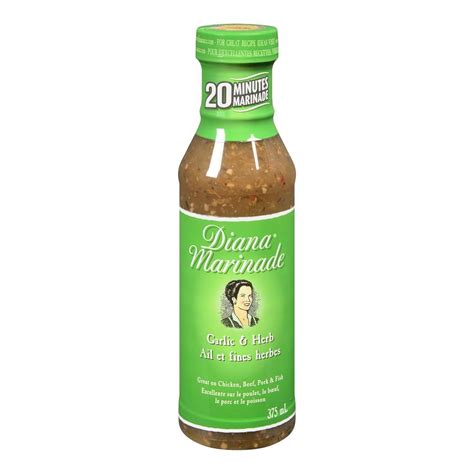 Diana Sauce Marinade Garlic And Herbs Walmart Canada