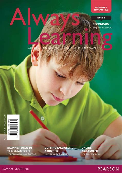 Always Learning English And Humanities Magazine Issue 1 Term 1 2015