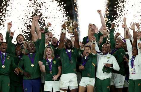World Champion Springboks Arrival Schedule And South African Tour