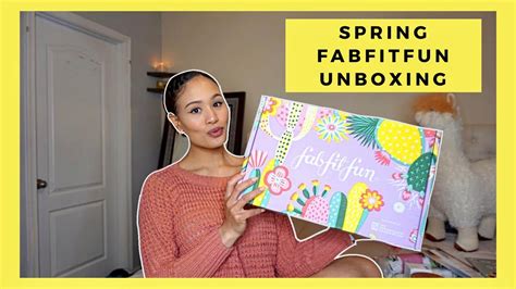 Fab Fit Fun Unboxing 💐 Spring Fab Fit Fun Box What Came In My Box