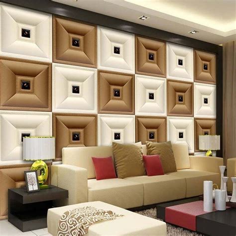 Fire Resistant Leather Wall Panels Interior Decorative 3d Wall Panel