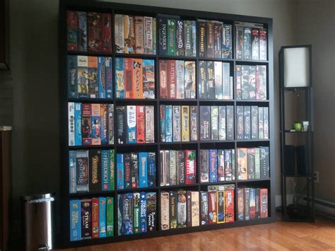 Board Game Organizatoin Board Game Shelf Board Game Room Home Game