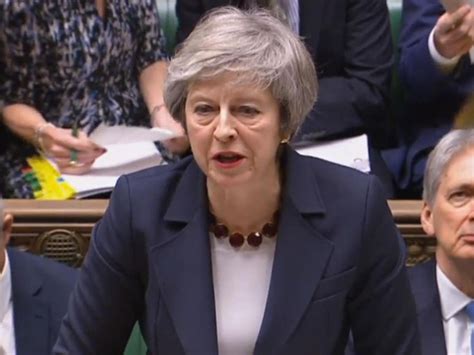 brexit vote mps vote by 308 297 to defeat theresa may and accept grieve amendment the