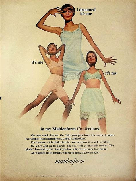 i dreamed vintage maidenform bra ads from the 1940s and 1950s