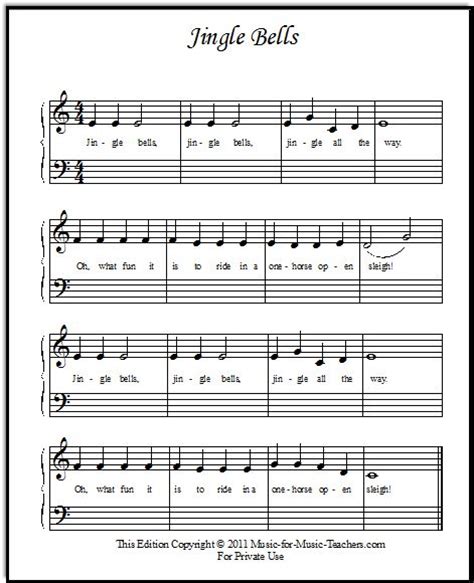 One of internet's biggest and unique sing improvement. GREAT site for free easy beginner piano music... very ...