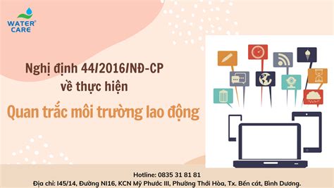 Nghị định 44 2016 NĐ CP về thực hiện Quan trắc môi trường lao động