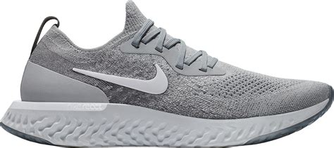 Lyst Nike Epic React Flyknit Running Shoes In Gray For Men