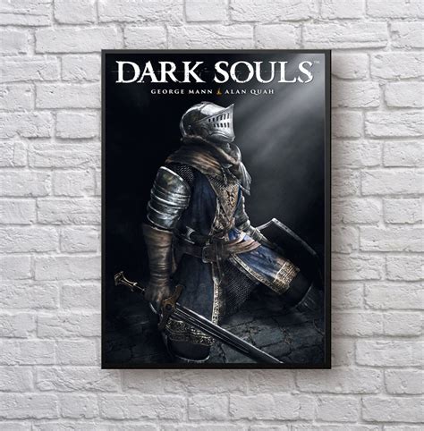 Dark Souls Poster Cover Game Poster Canvas Poster Mural Art Etsy