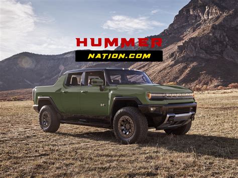 2022 Gmc Hummer Ev Pickup Rendered In Nine Colors
