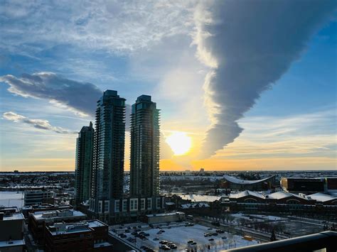 Mountain Wave Clouds Gather Across Alberta Skies Cbcca