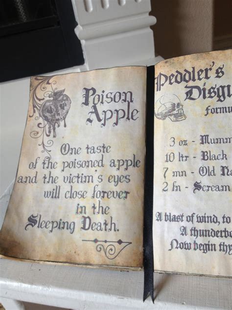 Repurpose old books into bewitching spell books. g*rated: DIY Halloween Spell Book