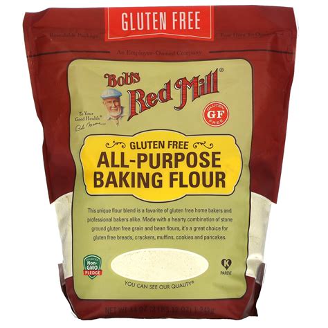 Bob S Red Mill All Purpose Baking Flour Gluten Free 44 Oz 1 24 Kg Iherb