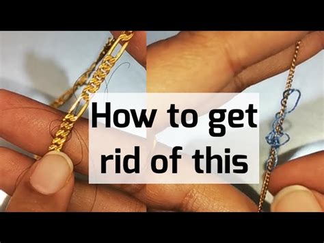 How To Get Hair Out Of A Necklace Chain Beezzly