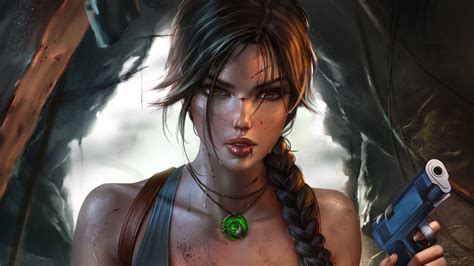 Lara Croft Tomb Raider Fantasy 4k Hd Games 4k Wallpapers Images