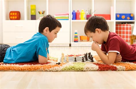 Kids Playing Chess Royalty Free Stock Photos Image 13333128