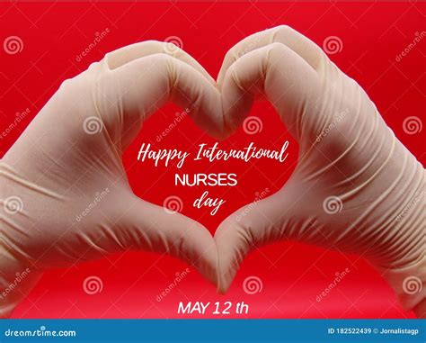 International Nurses Day May 12 Th Stock Image Image Of Marketing