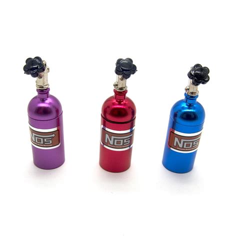 Rc Car Decor Mini Nos Nitrous Oxide Canister Bottle For 110 Rock