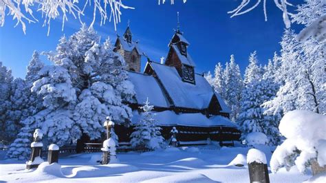 Winter Church Wallpapers Top Free Winter Church Backgrounds