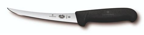 new victorinox fibrox boning knife 15cm curved flexible narrow blade black red ebay
