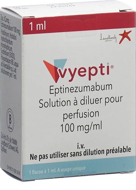 Vyepti Infusionskonzentrat 100mgml Durchstechflasche 1ml In Der Adler