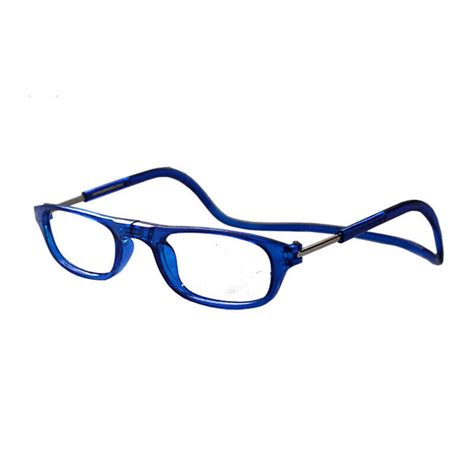 Hanging Folding Magnetic Reading Eyeglasses Glasses Front Click Connect Neck New Ebay