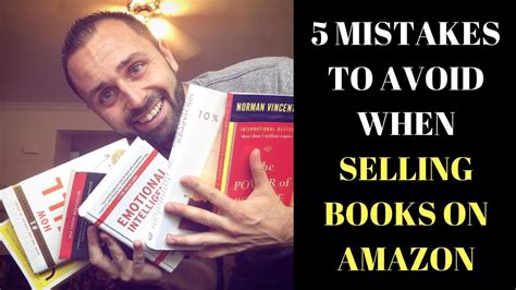 5 Mistakes To Avoid When Selling Books On Amazon Fba Youtube