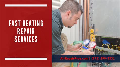 Fast Heating Repair Services Frisco Tx Air Repair Pros 972 299