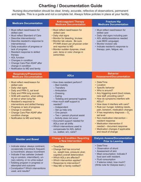 Charting Documentation Guide Alliant Gmcf Home Home Health Nurse