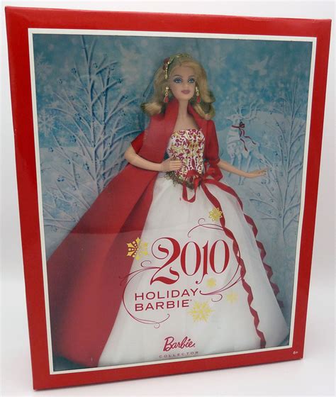 2010 holiday barbie collector barbie